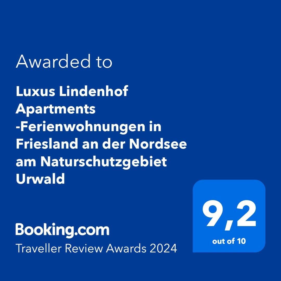 Appartement Luxus Lindenhof -ferienwohnungen In Friesland An Der Nordsee Am Naturschutzgebiet Urwald *